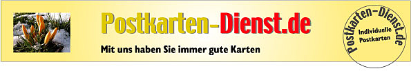 Postkarten-Dienst Banner